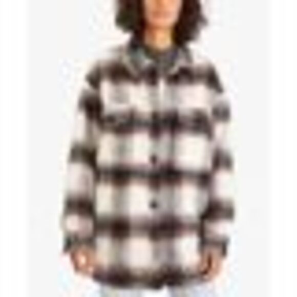 Sanctuary Town Check Shirt Jacket In Folsom - S - Picture 3 of 3